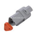 DT Connector Kit 2-6 PIN رمادي موصلات مقاومة للماء/16#